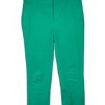 Boden Green Richmond High Waisted Stretch Wide Leg Trouser Pants Size 4 Petite Photo 0