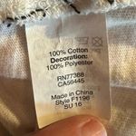 J. Crew Women's black Floral Crochet High Neck Sleeveless Tank Top XS Photo 4