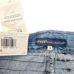 Levi's NEW Levi’s Heritage Fringe High Rise Jean Skirt Layered Textured 28 $248 Photo 7