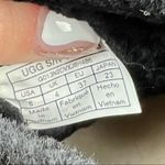 UGG  Women's Fluff Mini Quilted Boots US6/EUR37 Black w/ White Logo Heel $160 Photo 6