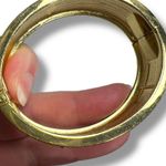 Boutique Womens Bangle Cuff Bracelet Fashion Jewelry Jeweled Black Cream Gold Photo 5