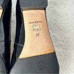 LK Bennett NWOB  London Black Patent Leather Velvet Pointed Toe Loafers Photo 10