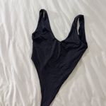 One Piece 437 Black  High-Leg Swimsuit Photo 0