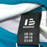 Bloomchic Dark Teal Swimsuit Tankini Size 10 Photo 2