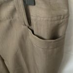 Dress Barn : Tan Khaki Cropped Pants- with buttons on side of pants- slim leg- 16 Photo 12