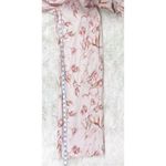 Antonio Melani Pink Floral One Shoulder Belted Jumpsuit Linen Blend Size 2 New Photo 11