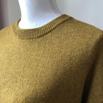 NSF CLOTHING Elise Balloon Sleeve Sweater Dress S Gold Photo 7