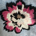 Lane Bryant Boyfriend Jeans Embroidered Flowers Hippie  Womens 22  Photo 5