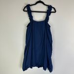 Lake Pajama Lolly Swiss Dot Mini Sleep Dress Navy Blue Women’s XL Nightgown Photo 5