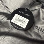 Aerie Offline By  Real Luxe Faux Leather Hi Rise Leggings Size Medium Long Black Photo 5