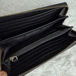 Kate Spade New York Glitter Black ZiP Around Wallet Photo 6