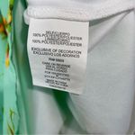 Copper Key  Women’s 3/4 Sleeve Mini Floral Print V Neck Dress Mint Size Med EUC Photo 4