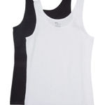 Nordstrom  Rack Soft Scoop Neck Tank Top - Pack of 2, Size XS​​​​​​​​​​ Photo 0