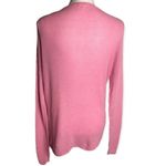 BP . Pink Loose Knit Scoop Neck Long Sleeve Pullover Sweater Photo 91