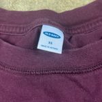 Old Navy Maroon Crewneck Tee
Size: XS Photo 2