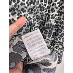 Wishlist Apparel Dress Womens Leopard Print Tiered Mini Gray/Blue/Black Size Sma Photo 7