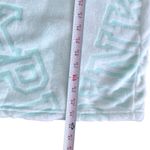 Victoria's Secret Pink The Cozy Soft Short Sherpa Robe Green Aqua M/L Soft Girl Photo 7
