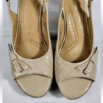 Naturalizer  Cream Wedge Sandals Photo 2
