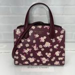 Kate Spade  Deep Berry Floral Satchel Photo 0