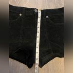 Free People Black Corduroy Shorts Women’s Size 24 Bohemian Boho Stretch Festival Photo 2