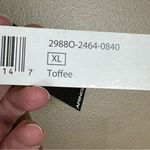 Tribal Flatten It Slimming Toffee Brown Faux Suede Leggings Stretch Pants XL Photo 5