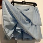 Hill House The Clara Tulle Tiered Dotted Mini Skirt Powder Blue Small :Box 0013: Photo 6