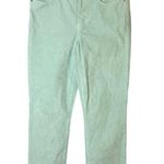 J.Crew Women’s Sz 29 T Tall vintage slim-straight corduroy pant in Mint Green Photo 2
