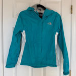 The North Face Women's  Teal Colored Hyvent Rain Coat Size Extra Small Photo 0