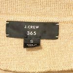 J.Crew  Size Small Sophie Cotton Wool Blend Knit Open Front Sweater Khaki Photo 2