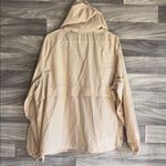 Andthewhy Chic Beige Utility Jacket with Leopard Hood Photo 6