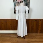Beautiful Vintage 1960s/70s Renaissance Wedding Gown! White Size 10 Photo 6