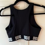 UGG  Women’s Wilmina NWOT Black Logo‎ Bralette Size Small Photo 2