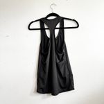 Quince  Black Racer Back Tank Top Classic Minimalist Athletic Athleisure Small Photo 1