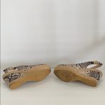 Stuart Weitzman  peep toe sandals shoes size 8.5 M RARE HTF GORGEOUS Designer Photo 5