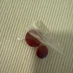 LC Lauren Conrad  Red Velvet Blazer Small Photo 4