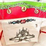 Brighton Large Canvas All That Glitters Holiday Love Tote Bag Ornate Jewels Photo 14