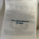 Lands' End White Mid Rise Linen Pants Photo 5