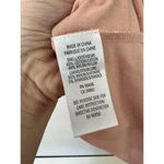 Theory Peach Crochet Knit Lined Sleeveless Knee Length Dress Size Medium Photo 7