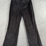 Etcetera  Pants‎ Women 12 Mid Rise Bootcut Velour Boho Preppy Money 90s Y2K Photo 0