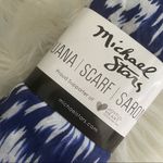 Michael Stars Blue & White Ruana Scarf Sarong NIP Photo 31
