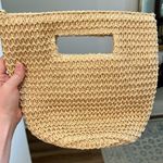Universal Threads Universal Thread Tan Woven Tote Bag Photo 0