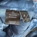 Parker Smith  ava skinny jeans in marble sky size 27 Photo 9