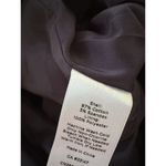 Talbots  Straight Skirt Size 16 Navy & White Geometric Print Cotton Blend GA Photo 2