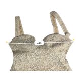 Rumored Loverboy Mini Dress Cream Lace MEDIUM Lacy Feminine Open Back Croquette Photo 4