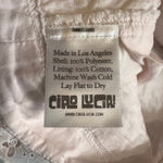 Ciao Lucia Eyelet Lace Shorts White Pink Lined Size 2 Romantic Coquette Photo 3