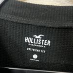 Hollister Y2K Boyfriend Tee Colorblock Waffle Knit Long Sleeve Shirt Small Photo 5