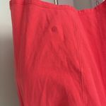 Lululemon  Love Tank Top Pleated Racerback Poppy Coral Pima Cotton Size 10 Photo 7