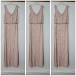 BHLDN  Adrianna Papell BROOKLYN Pale Pink Champagne Prom Formal Bridesmaid Photo 5