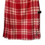 Highlander Handmade Kilt Authentic Woven Tartan Size 26 (12)Red and White Plaid Red Photo 7