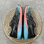 ASICS  Women's Dynaflyte 4 Running Sneakers Shoes 1012A465 in Noir Bleu Menthe 10 Photo 8